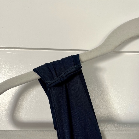 Lulus Thoughts Of Hue Navy Blue Surplice Maxi Dress - Size S - Picture 8 of 9